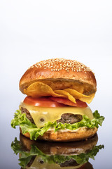 Burger With Vegetables