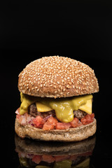 Burger With Vegetables