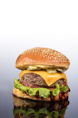 Burger With Vegetables