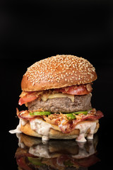 Burger With Vegetables