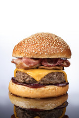 Burger With Vegetables