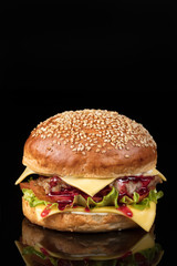 Burger With Vegetables