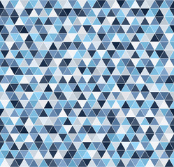 Triangle pattern. Seamless vector