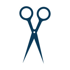 Scissors utensil isolated icon vector illustration graphic design