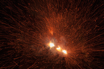 Firecracker Exploding
