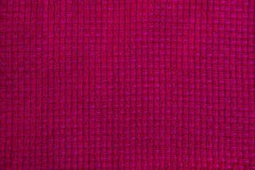 Wool fabric with pink geometric pattern
