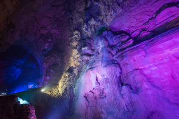 teng long Caves in lichuan, Hubei Provine, China