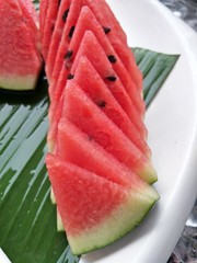 Watermelon slices