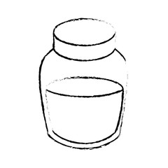 Liquid container packaging icon vector illustration graphic design