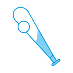 baseball bat and ball icon