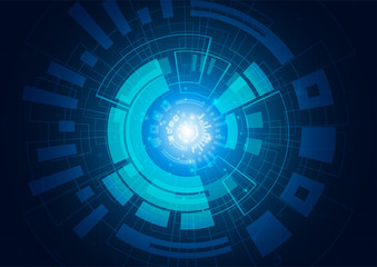 Abstract Technology Background