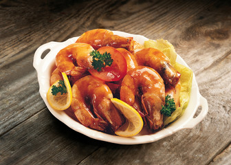 Fried shrimp