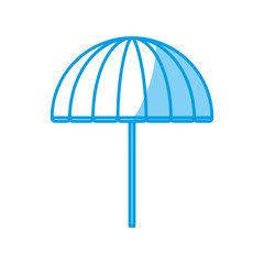 Obraz premium beach parasol icon