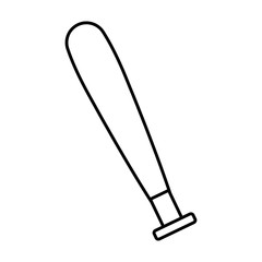 baseball bat and ball icon