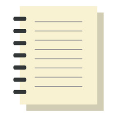 note book school icon vector illustration design