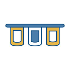 decorative pennants icon