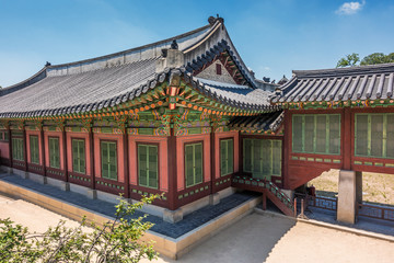 Changdeokgung Palace in Seoul, South Korea.