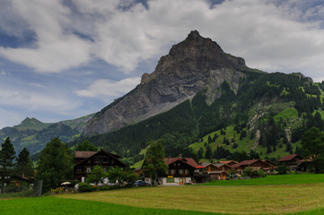 Mountain Scene in Switserland