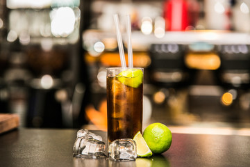 Refreshing ice drink prepared from fresh fruit.