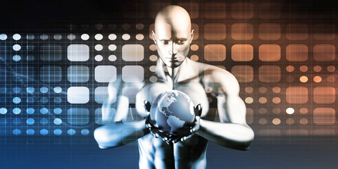 Technology Background Design