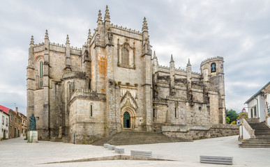 Fototapeta na wymiar View at the Cathedral of Guarda - Portugal