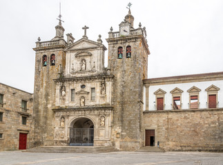 Fototapeta na wymiar View at the Cathedral of Viseu - Portugal