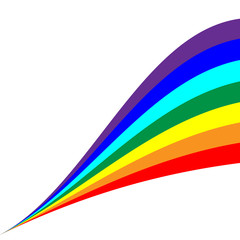 Rainbow diagonal sign 8.04