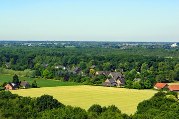 Fototapeta na wymiar Naturpark SCHWALM-NETTE mit KEUTH im Hintergrund ( Niederrhein )