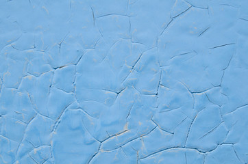 Blue background color, texture, old paint