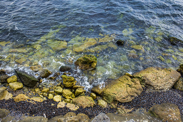 Rocks in the sea