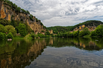 Fototapeta premium Paysage rivière Dordogne