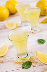 Italian traditional liqueur