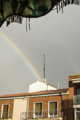 ARCO IRIS DOBLE URBANO EN SALAMANCA