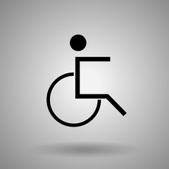 disabled person icon