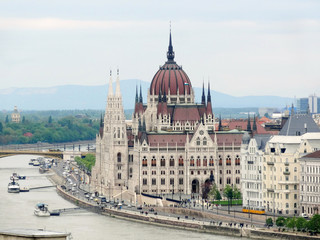 Fototapeta na wymiar Budapest in Hungary