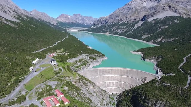 Dam of Cancano - Stelvio National Park - Valtellina