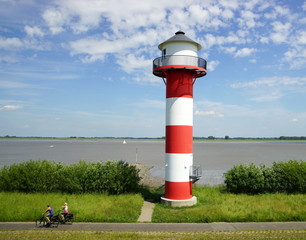 Elbe,Leuchtturm,Altes Land