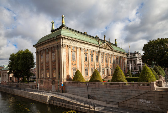 The House of Nobility in Stockholm, Sweden, maintains records and acts as an interest group on behalf of the Swedish nobility.