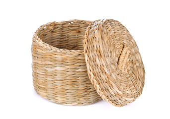 Obraz premium Wicker on white background