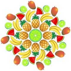 Mandala Summer Fruit and Juice 2