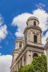 Fototapeta na wymiar Eglise Saint-Sulpice in Paris