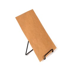 Envelopes of kraft paper on a white background