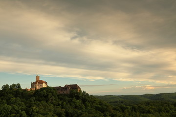 Die Wartburg bei Eisenach in Thüringen