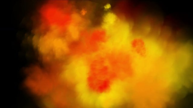 4k Abstract gas smoke fog cloud,fireworks particle energy background,excitement ink liquid art fluffy soft explosions,microbes bacteria.
