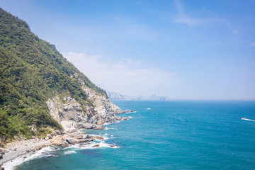 Taejongdae cliff and sea in Busan, Korea - seascape