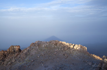 Canary Islands, Tenerife, from the top of Teide