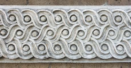 Classical Guilloche Building Molding