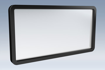 Simple digital screens tablet 3D rendering