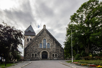 Fototapeta na wymiar Church in Alesund in Norway