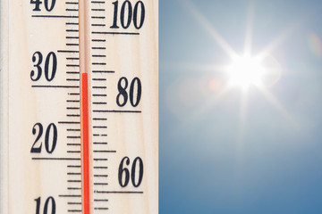Temperature Thermometer - obrazy, fototapety, plakaty